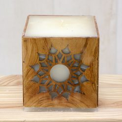 Mandala gyertya cseresznyefa