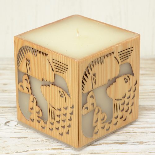 SZERELEM GYERTYA SZÍVVEL