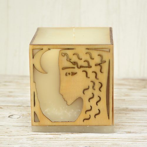 ESKÜVŐ GYERTYA - EGYEDI NÉVVEL ÉS DÁTUMMAL - PÁR