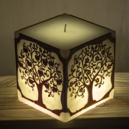 Évszakgyertya natúr