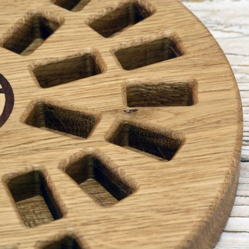 Waldorf viaszkréta krétatartó intarzia krétacsiga Stockmar