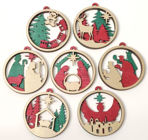 Karácsonyi ajándék karácsonyfadísz