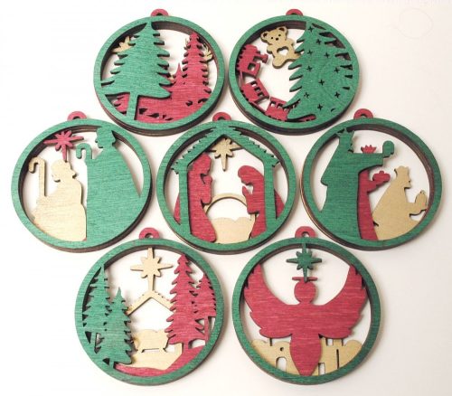 Karácsonyi ajándék karácsonyfadísz