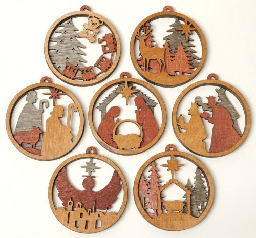 Betlehem karácsonyfadísz