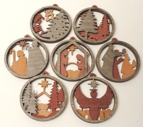 Betlehem karácsonyfadísz