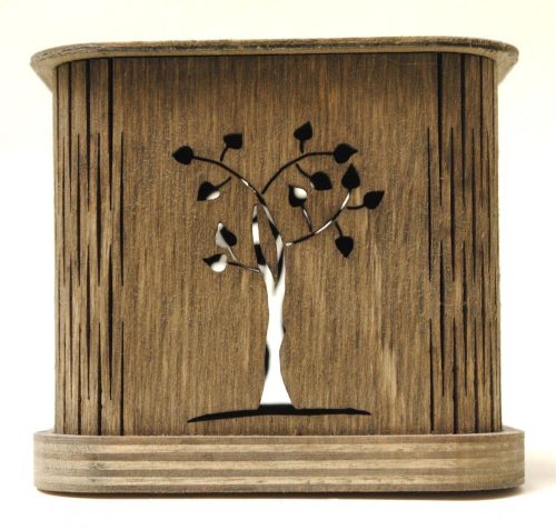 Görög fa mécsestartó