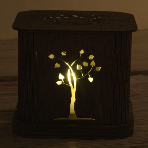 Görög fa mécsestartó