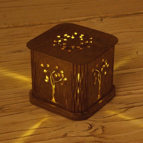 Görög fa mécsestartó