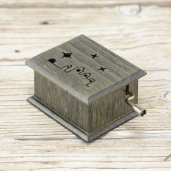 Silent Night, Stille Nacht music box olive green