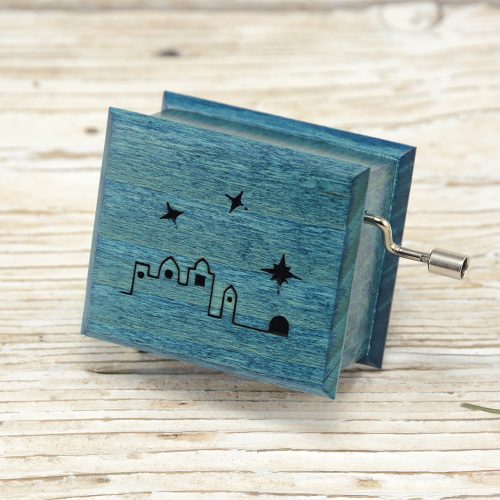 Csendes éj zenedoboz türkiz