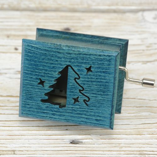 O, Tannenbaum music box turquoise