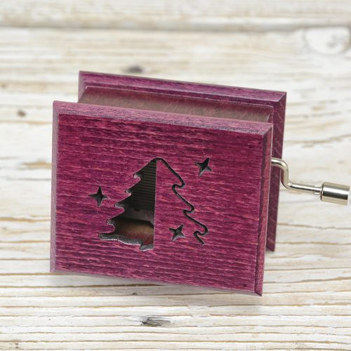 O, Tannenbaum music box dark pink