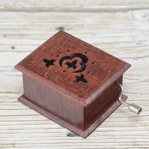 Beethoven Ode to Joy music box mahogany