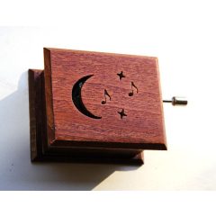 Moonlight Sonata music box mahogany
