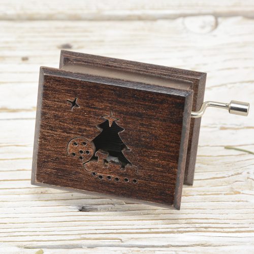 Kiskarácsony, Nagykarácsony zenedoboz sötét dió