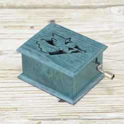 Mennyből az angyal zenedoboz türkiz