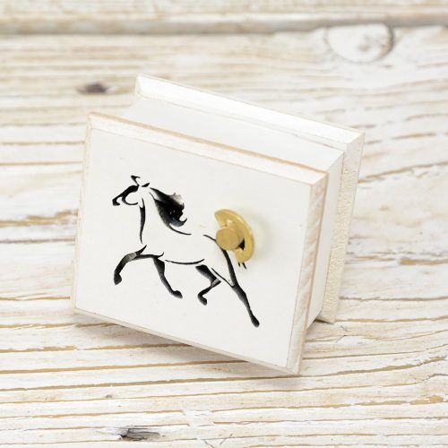 Beethoven Örömóda felhúzható zenedoboz fehér