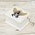 Mozart Lullaby music box vintage white