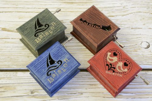 Balaton souvenir music box