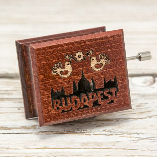 Budapest souvenir music box