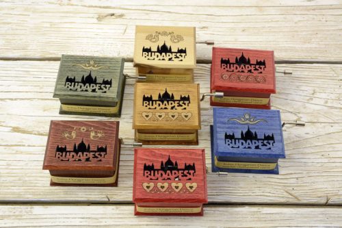 Budapest souvenir music box