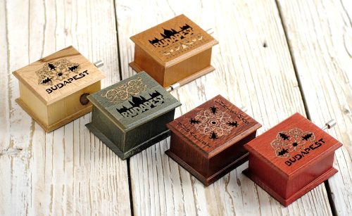 Budapest souvenir music box