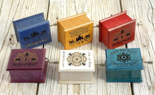 Budapest souvenir music box