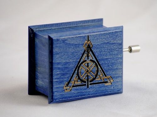 "Fantasy" zenedoboz kék