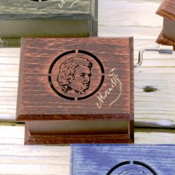 Museum souvenir music box